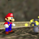 The FLUDD from Super Mario Sunshine makes an appearance (Screenshot: Super Mario 64: Last Impact)